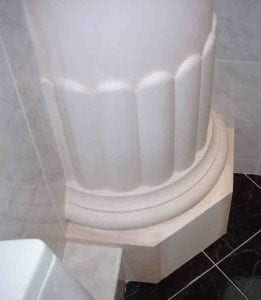 Places of Worship, Column Moulding Design by Ossett Mouldings