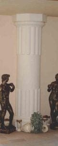 Finished Column made by Ossett Mouldings