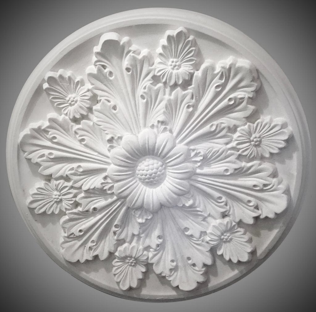 Ceiling Rose 203 Victorian Ossett Mouldings Ltd