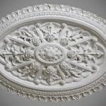 233 Victorian Medium Oval Ceiling Rose